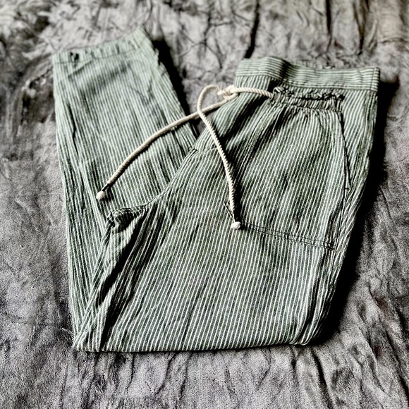 Anthropologie Linen Pants - Picture 5 of 9